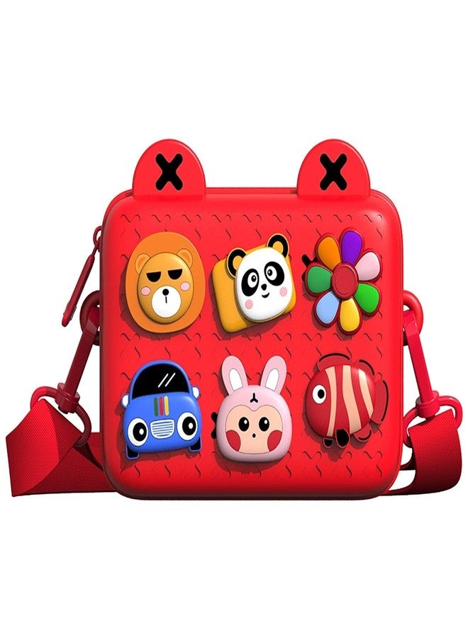 Bluebell Red Handbag Fashion Shoulder Bag Crossbody Mini Camera Bag for Kids Purse for kids Bags for Children Easy to Clean Birthday Gifts (Multi color) - Image 1